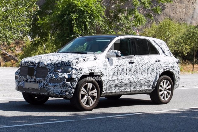 Mercedes Clase GLE 2019 - foto espía Mercedes Clase GLE 2019 - foto espía