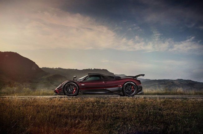 Pagani Zonda 760 Fantasma Evo - lateral Pagani Zonda 760 Fantasma Evo - lateral