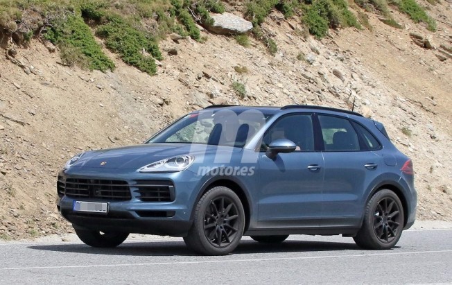 Porsche Cayenne 2018 - foto espía Porsche Cayenne 2018 - foto espía
