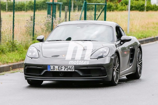 Porsche Cayman GTS 2018 - foto espía Porsche Cayman GTS 2018 - foto espía