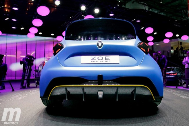 Renault Zoe e-Sport Concept - posterior Renault Zoe e-Sport Concept - posterior