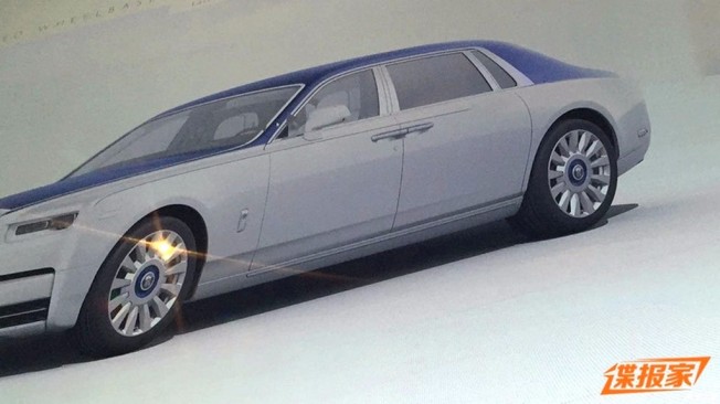 Rolls-Royce Phantom 2018 - filtrado el diseño exterior Rolls-Royce Phantom 2018 - filtrado el diseño exterior