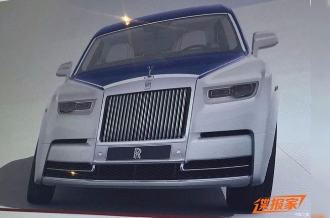 Rolls-Royce Phantom 2018 - filtrado el diseño exterior Rolls-Royce Phantom 2018 - filtrado el diseño exterior