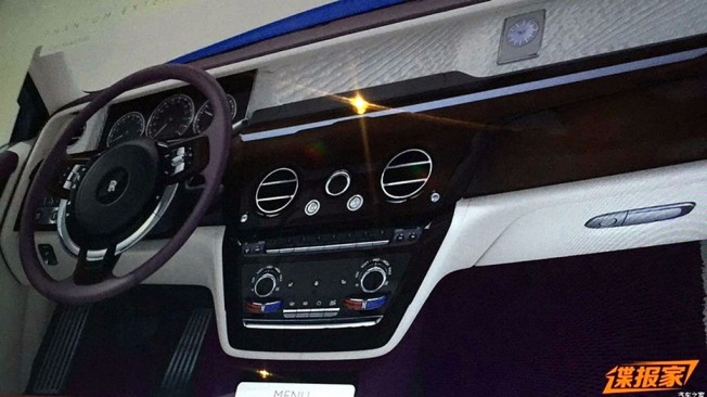 Rolls-Royce Phantom 2018 - filtrado el interior Rolls-Royce Phantom 2018 - filtrado el interior