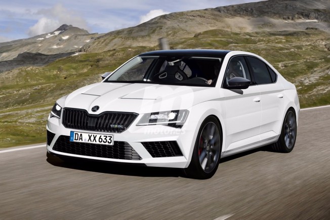 Skoda Superb RS - recreación Skoda Superb RS - recreación