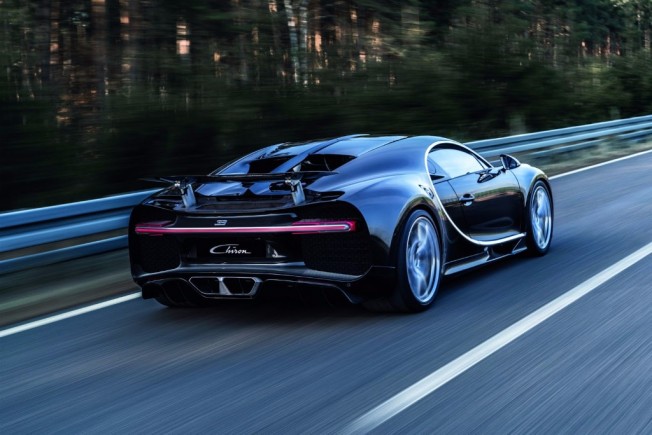 Bugatti Chiron - posterior Bugatti Chiron - posterior