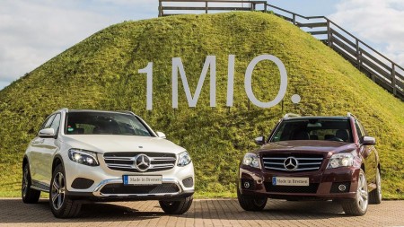 El Mercedes Clase GLC, antes llamado GLK, alcanza el millón de ventas