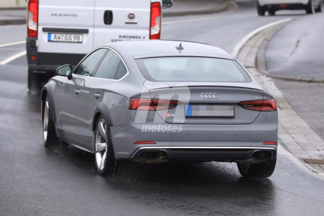 Audi RS 5 Sportback 2019 - foto espía posterior Audi RS 5 Sportback 2019 - foto espía posterior