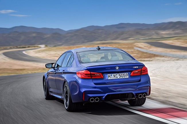 BMW M5 2018 - posterior BMW M5 2018 - posterior