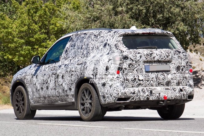 BMW X5 xDrive40e 2018 - foto espía posterior BMW X5 xDrive40e 2018 - foto espía posterior