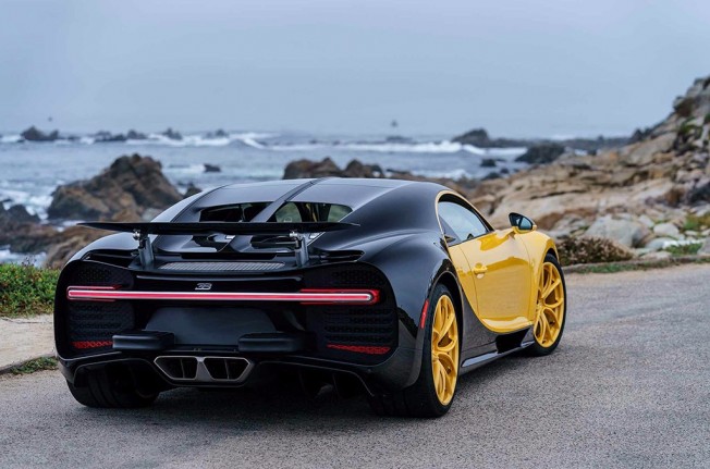 Bugatti Chiron - posterior Bugatti Chiron - posterior
