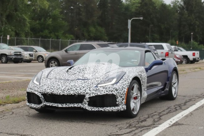 Chevrolet Corvette ZR1 2018 - foto espía Chevrolet Corvette ZR1 2018 - foto espía