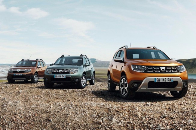 Dacia Duster 2018 - frontal Dacia Duster 2018 - frontal