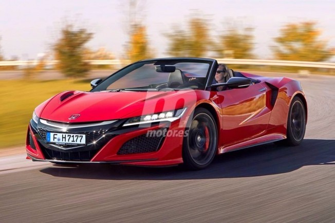 Honda NSX Roadster - recreación Honda NSX Roadster - recreación