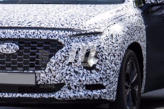 Hyundai Santa Fe 2018 - foto espía frontal Hyundai Santa Fe 2018 - foto espía frontal