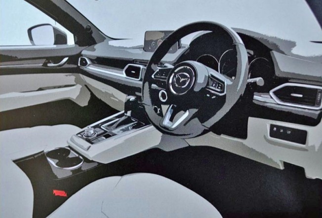 Mazda CX-8 2018 - interior Mazda CX-8 2018 - interior