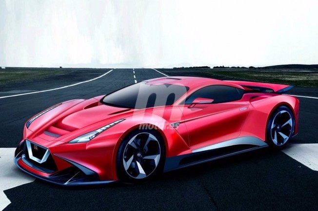 Nissan GT-R 2019 - recreación Nissan GT-R 2019 - recreación