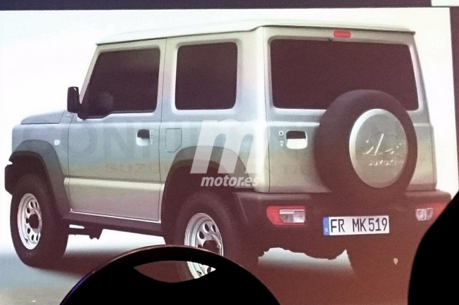 Suzuki Jimny 2019 - foto espía Suzuki Jimny 2019 - foto espía