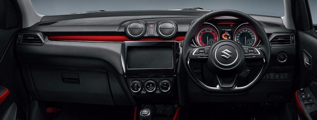 Suzuki Swift Sport 2018 - interior Suzuki Swift Sport 2018 - interior