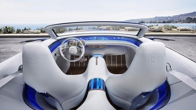 Vision Mercedes-Maybach 6 Cabrio - interior Vision Mercedes-Maybach 6 Cabrio - interior