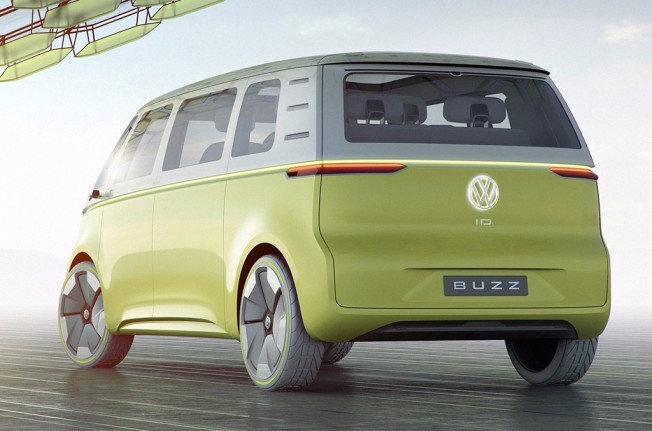 Volkswagen I.D. Buzz Concept - posterior Volkswagen I.D. Buzz Concept - posterior