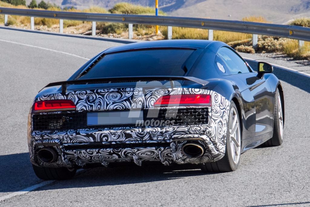 Audi R8 V6 2018: las primeras imágenes del nuevo R8 de 6 cilindros