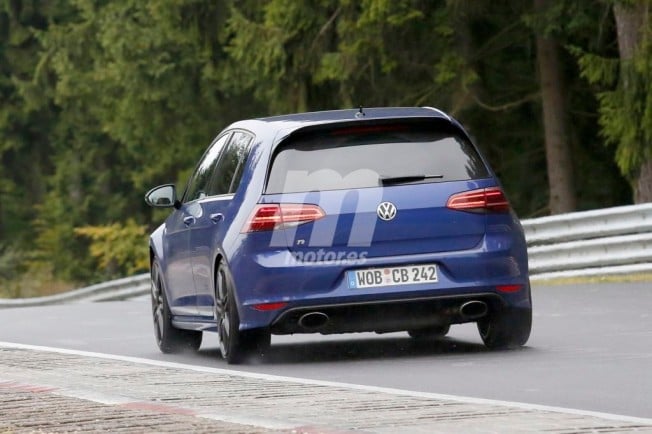 Volkswagen Golf R400 - foto espía posterior Volkswagen Golf R400 - foto espía posterior