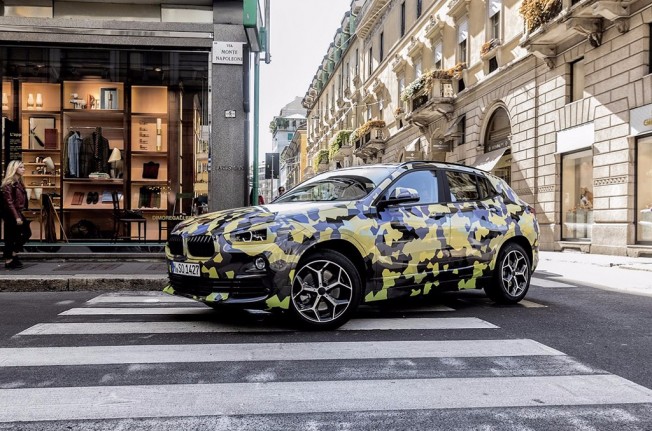 BMW X2 en la Semana de la Moda de Milán BMW X2 en la Semana de la Moda de Milán