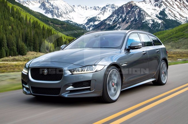 Jaguar XE Sporbrake - recreación Jaguar XE Sporbrake - recreación