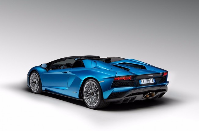 Lamborghini Aventador S Roadster 2018 - posterior Lamborghini Aventador S Roadster 2018 - posterior