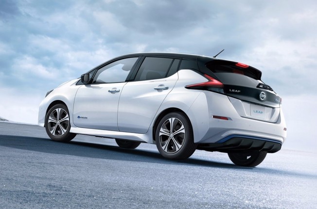 Nissan Leaf 2018 - posterior Nissan Leaf 2018 - posterior