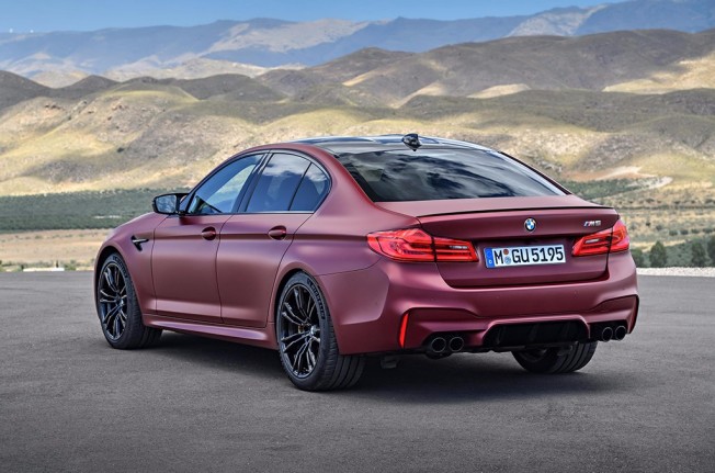 BMW M5 First Edition - posterior BMW M5 First Edition - posterior