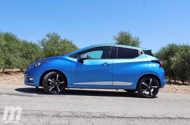 Nissan Micra 2017 - lateral Nissan Micra 2017 - lateral