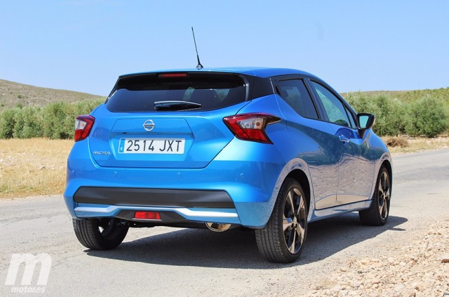 Nissan Micra 2017 - posterior Nissan Micra 2017 - posterior
