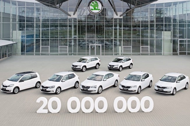 Skoda fabrica el vehículo 20 millones Skoda fabrica el vehículo 20 millones