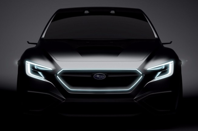 Subaru Viziv Performance Concept - teaser frontal Subaru Viziv Performance Concept - teaser frontal