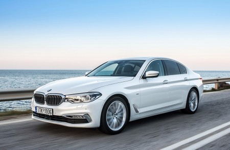 Alemania - Septiembre 2017: La sorpresa es el BMW Serie 5