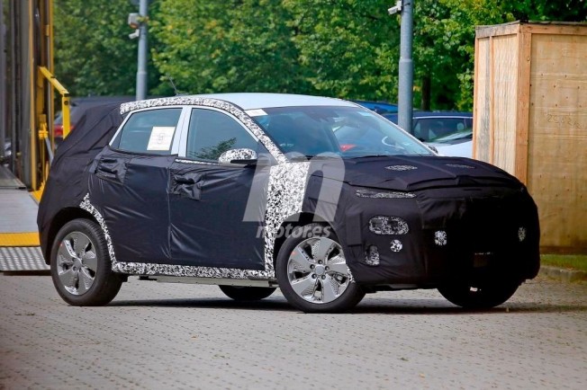 Hyundai Kona EV 2018 - foto espía Hyundai Kona EV 2018 - foto espía