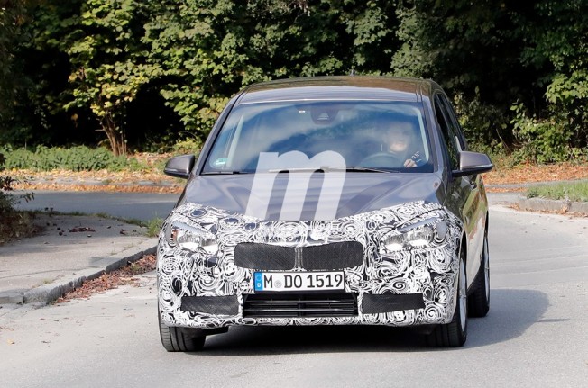 BMW Serie 2 Gran Tourer 2018 - foto espía frontal BMW Serie 2 Gran Tourer 2018 - foto espía frontal