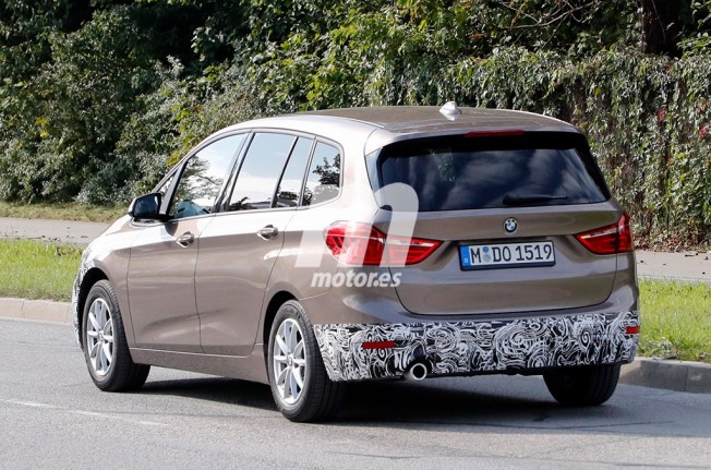 BMW Serie 2 Gran Tourer 2018 - foto espía posterior BMW Serie 2 Gran Tourer 2018 - foto espía posterior