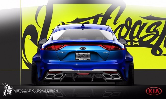 Adelanto de Kia Stinger que veremos en el SEMA Show 2017 Adelanto de Kia Stinger que veremos en el SEMA Show 2017