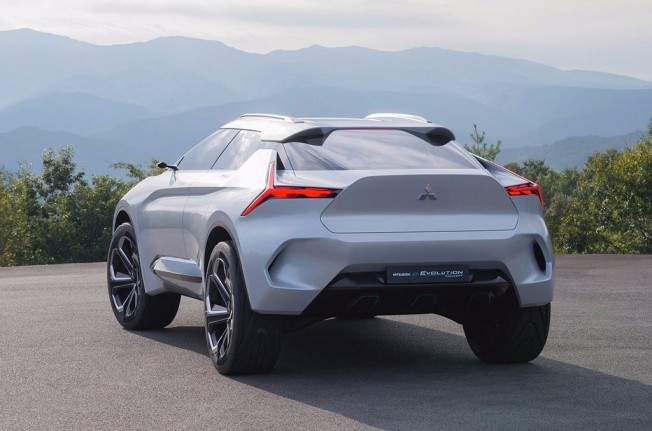 Mitsubishi e-Evolution Concept - posterior Mitsubishi e-Evolution Concept - posterior