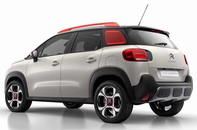 Citroën C3 Aircross - posterior Citroën C3 Aircross - posterior