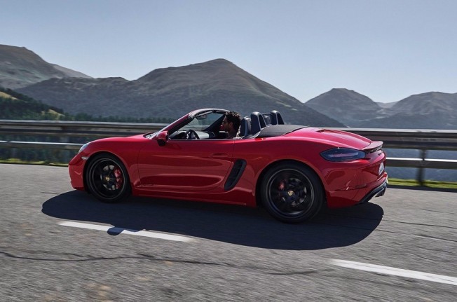 Porsche 718 Boxster GTS 2018 - posterior Porsche 718 Boxster GTS 2018 - posterior