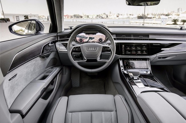 Audi A8 2018 - interior Audi A8 2018 - interior