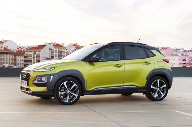 Hyundai Kona - lateral Hyundai Kona - lateral