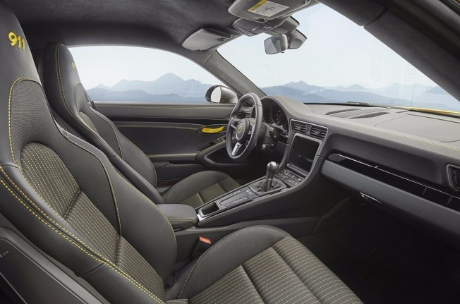 Porsche 911 Carrera T - interior Porsche 911 Carrera T - interior