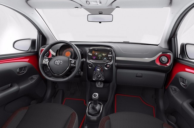 Toyota Aygo x-cite - interior Toyota Aygo x-cite - interior
