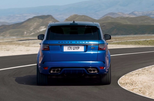 Range Rover Sport SVR 2018 - posterior Range Rover Sport SVR 2018 - posterior