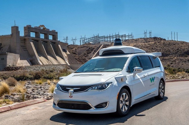Waymo Chrysler Pacifica Hybrid Waymo Chrysler Pacifica Hybrid